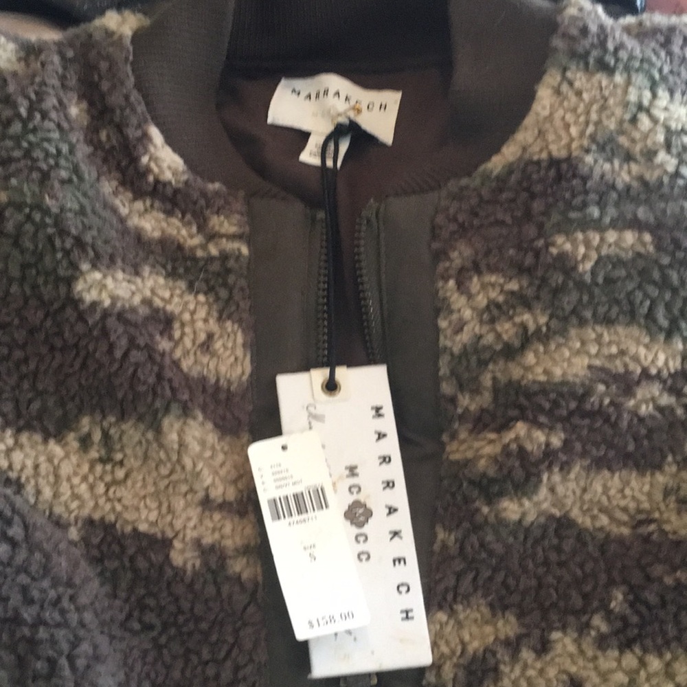 Hei Hei for Anthropologie zip‎ up camp jacket